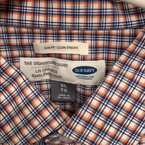 Old navy long sleeve dress shirt